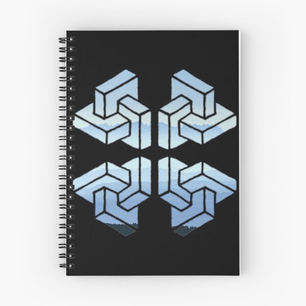 Item preview, Mountain Range Fourfold Cuboid designed and sold by createVisions.