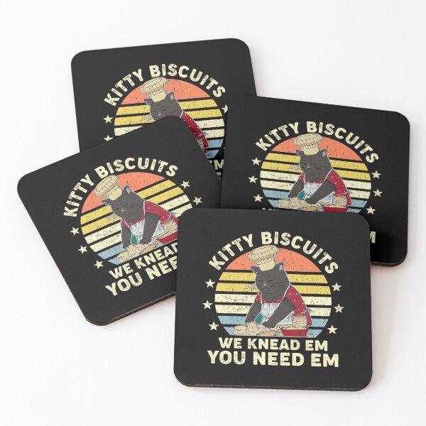Item preview, Funny Meme Cat Kitty Biscuits We Knead Em You Need Em  designed and sold by JamauDS.
