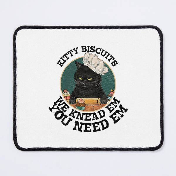 Item preview, Funny Kitty Biscuits Black Cat Baking designed and sold by JamauDS.
