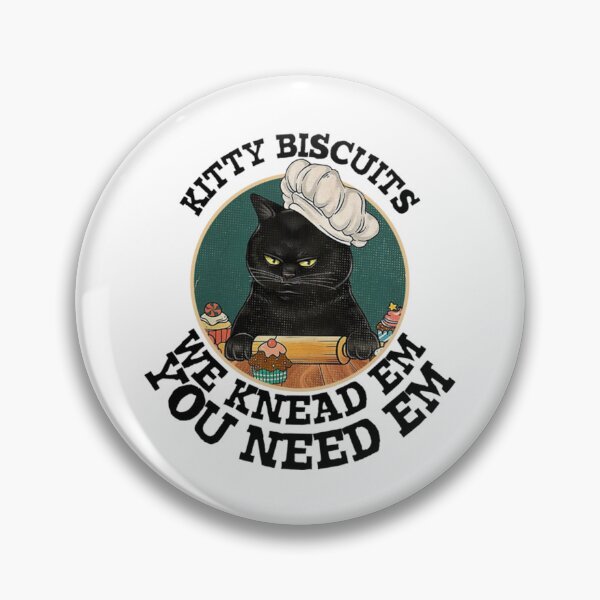 Item preview, Funny Kitty Biscuits Black Cat Baking designed and sold by JamauDS.