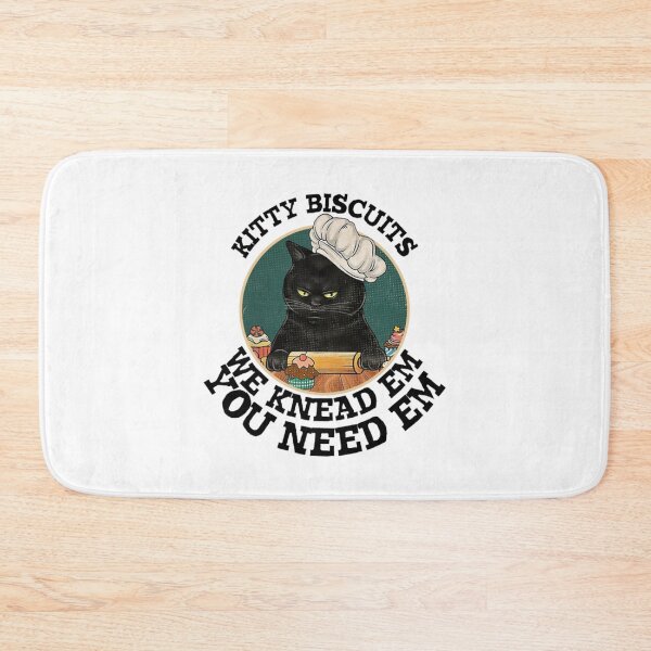 Item preview, Funny Kitty Biscuits Black Cat Baking designed and sold by JamauDS.