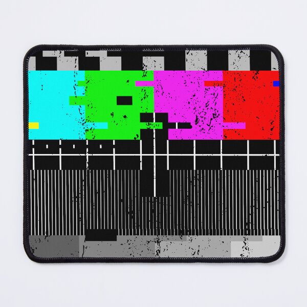 Item preview, Vintage Glitched TV Test Pattern Graphic designed and sold by MartineMeeka.