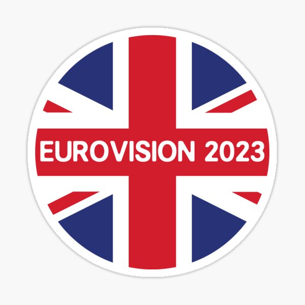 Eurovision 2023 UK Sticker