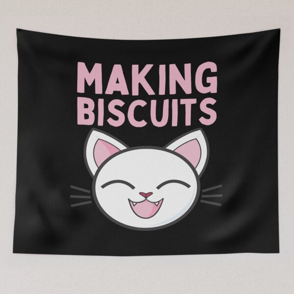 Item preview, My Cat Making Biscuits Funny Cat designed and sold by JamauDS.
