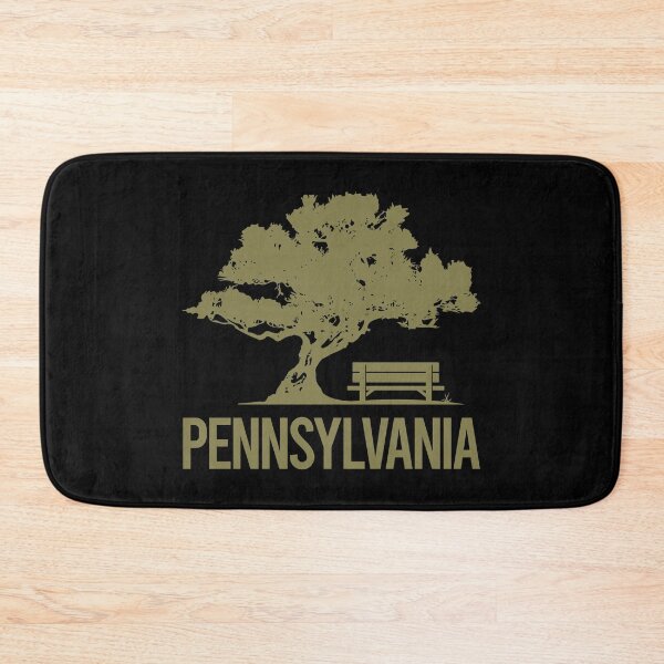 Item preview, Bench And Tree Pennsylvania designed and sold by nguyentanshop.