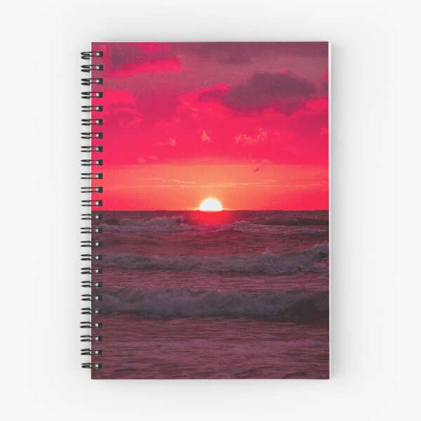 Item preview, Red Beach Sunset designed and sold by PotluckPrints.