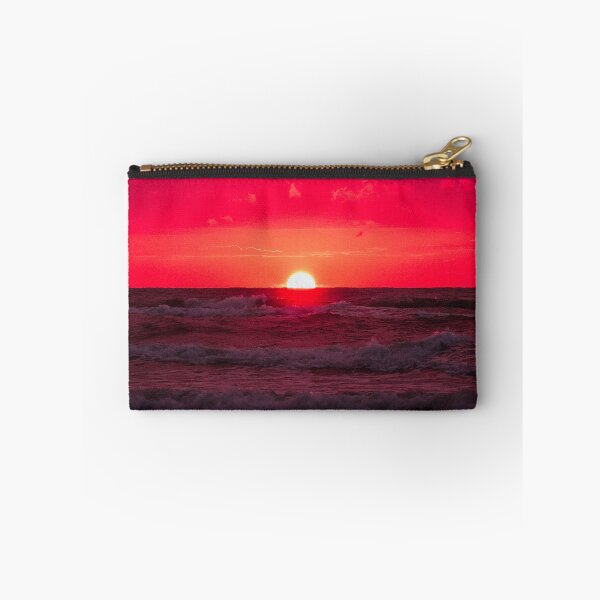 Item preview, Red Beach Sunset designed and sold by PotluckPrints.