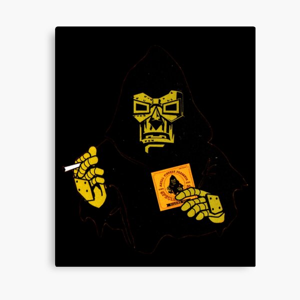 Doomsday By MF Doom Lyrics Print Can - Canvas Art Print