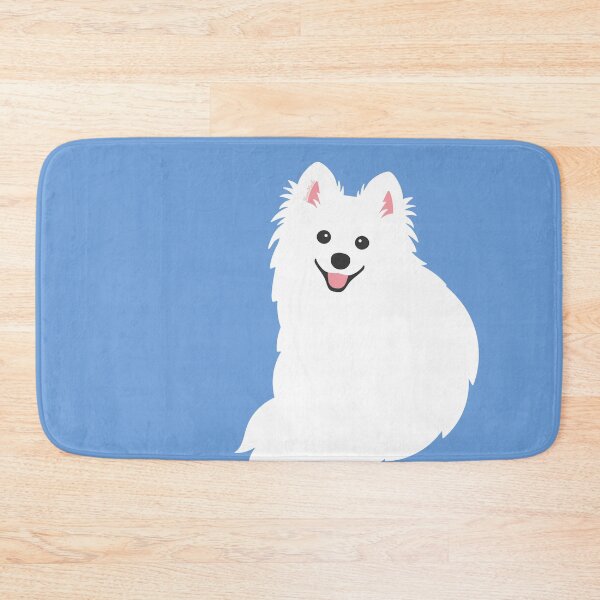 Item preview, Fluffy White Puppy Dog Clouds - Sky Blue Spitz/Pomeranian designed and sold by kamahachi.