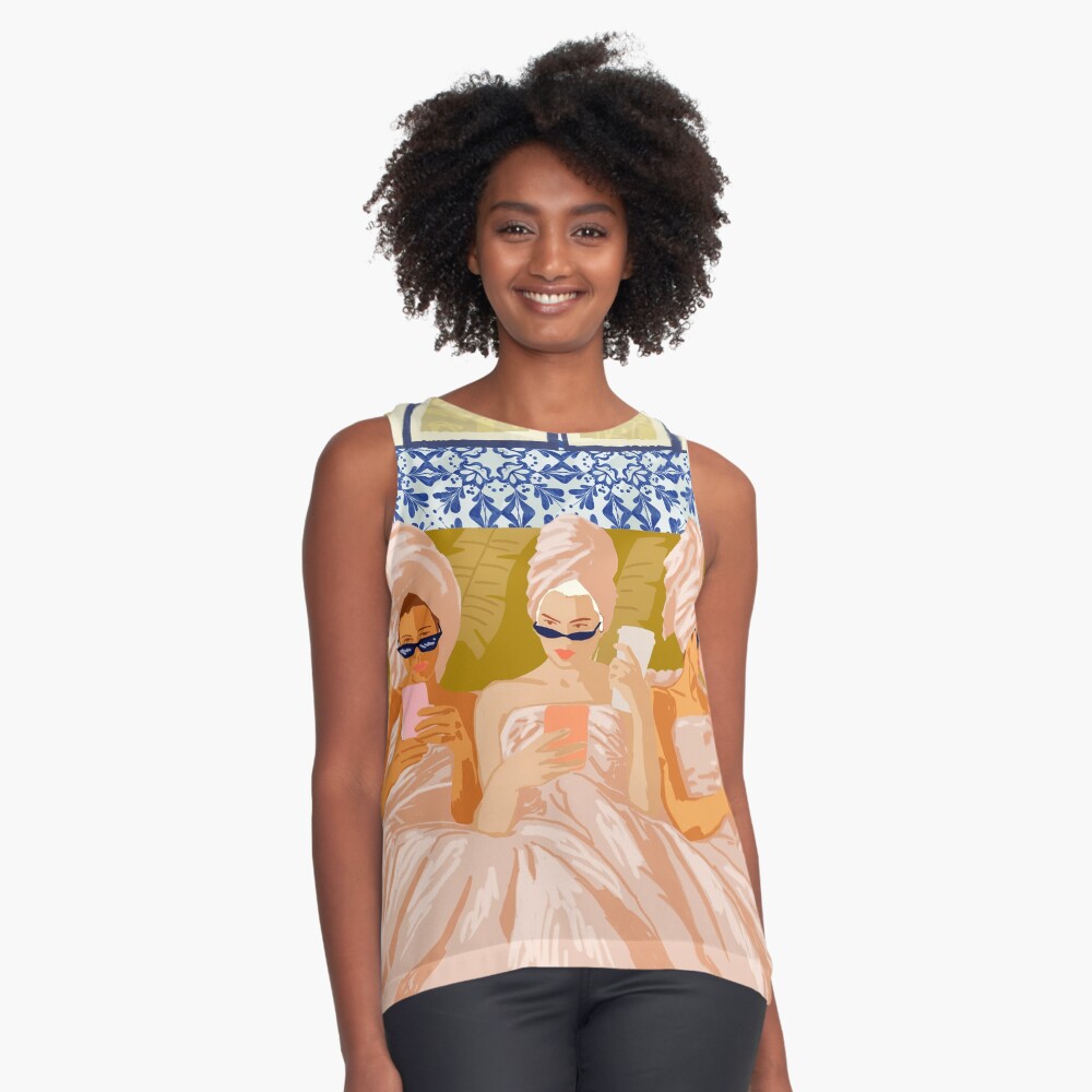 Item preview, Sleeveless Top designed and sold by 83oranges.