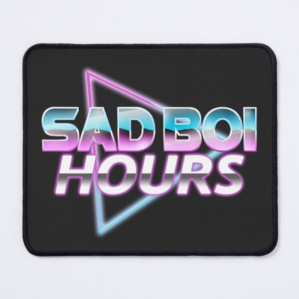 Item preview, Sad Boi Hours Retro Neon designed and sold by Mystvfy.