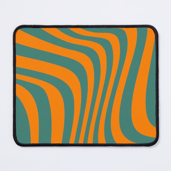 Item preview, Wiggle Pattern with Orange and Green designed and sold by GasconyPassion.