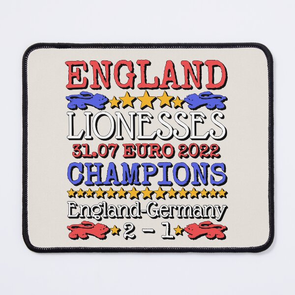 Item preview, Champions 2022 England Lionesses Women's Football Shadow Design designed and sold by TrulyEpoque.