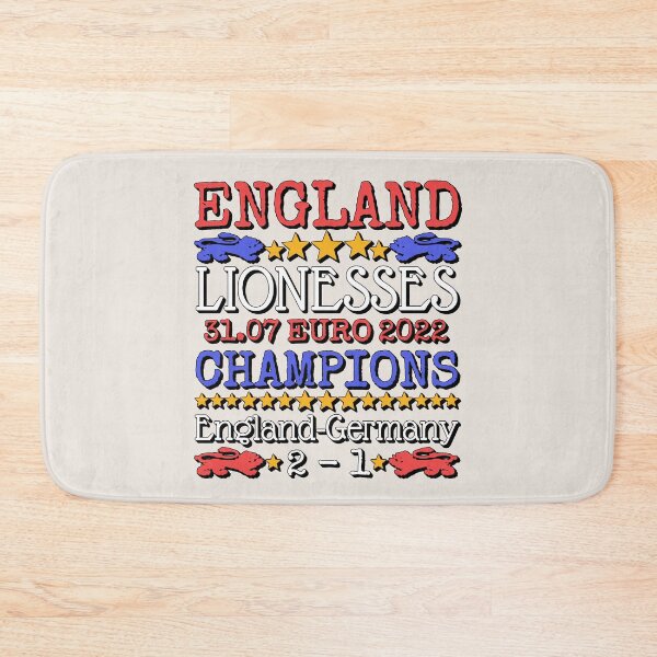 Item preview, Champions 2022 England Lionesses Women's Football Shadow Design designed and sold by TrulyEpoque.