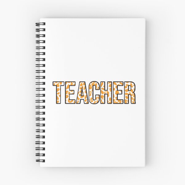 Item preview, Teacher leopard pattern designed and sold by Think4Prints.