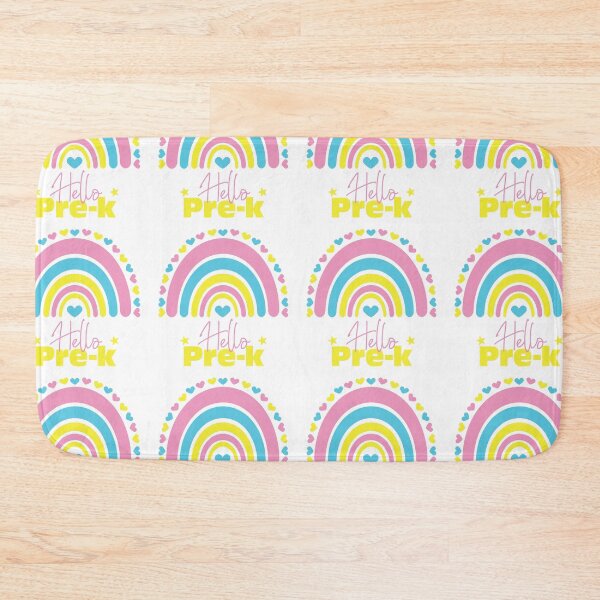 Item preview, Hello Pre-k Rainbow, First day in School designed and sold by BlueDiamond-19.