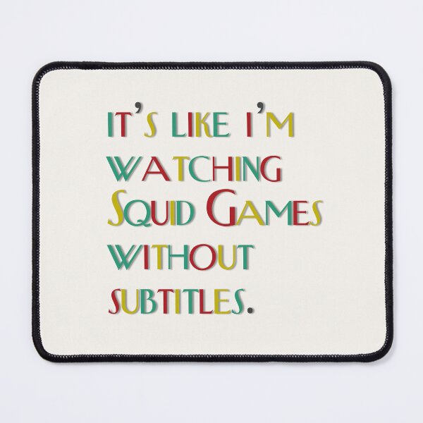 Item preview, it's like i'm watching squid games without subtitles | only murders in the building tv show designed and sold by Pinu92.