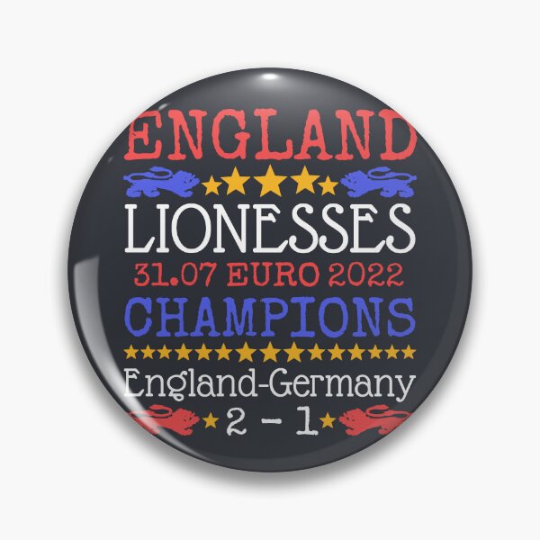 Item preview, Champions 2022 England Lionesses Women's Football Design designed and sold by TrulyEpoque.