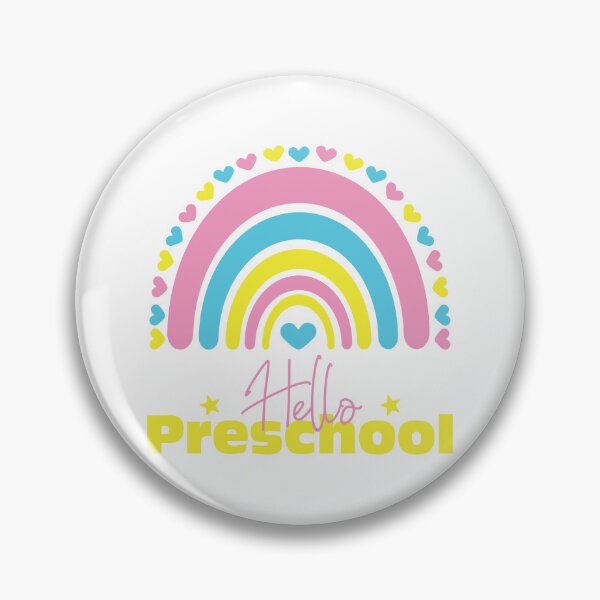 Item preview, Hello Preschool Rainbow, First day in School designed and sold by BlueDiamond-19.