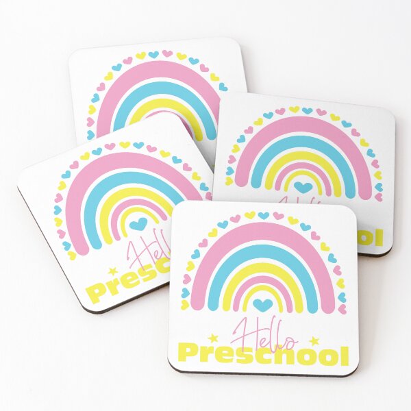 Item preview, Hello Preschool Rainbow, First day in School designed and sold by BlueDiamond-19.