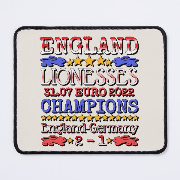 Item preview, Champions 2022 England Lionesses Women's Football Ombre Shadow Design designed and sold by TrulyEpoque.