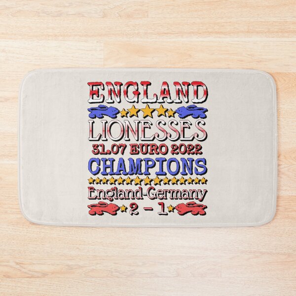 Item preview, Champions 2022 England Lionesses Women's Football Ombre Shadow Design designed and sold by TrulyEpoque.