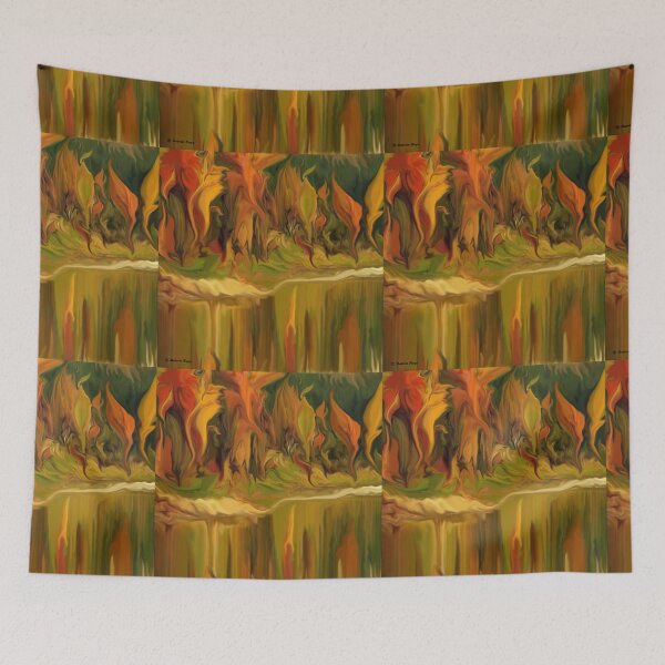 Item preview, Autumn leaves ~ Abstract 28- wall art Art + Products Design designed and sold by haya1812.
