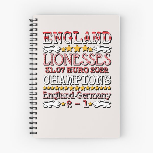 Item preview, Champions 2022 England Lionesses Women's Football Fun Ombre Shadow Design designed and sold by TrulyEpoque.