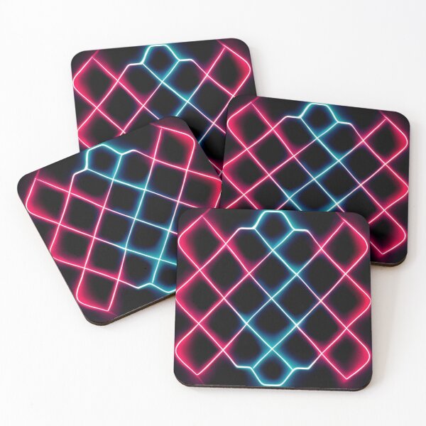 Item preview, Neon geo pattern designed and sold by GabrielMadrasse.
