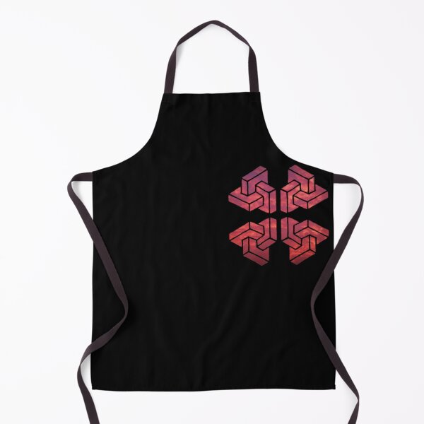 Item preview, Red Sky Fourfold Cuboid designed and sold by createVisions.