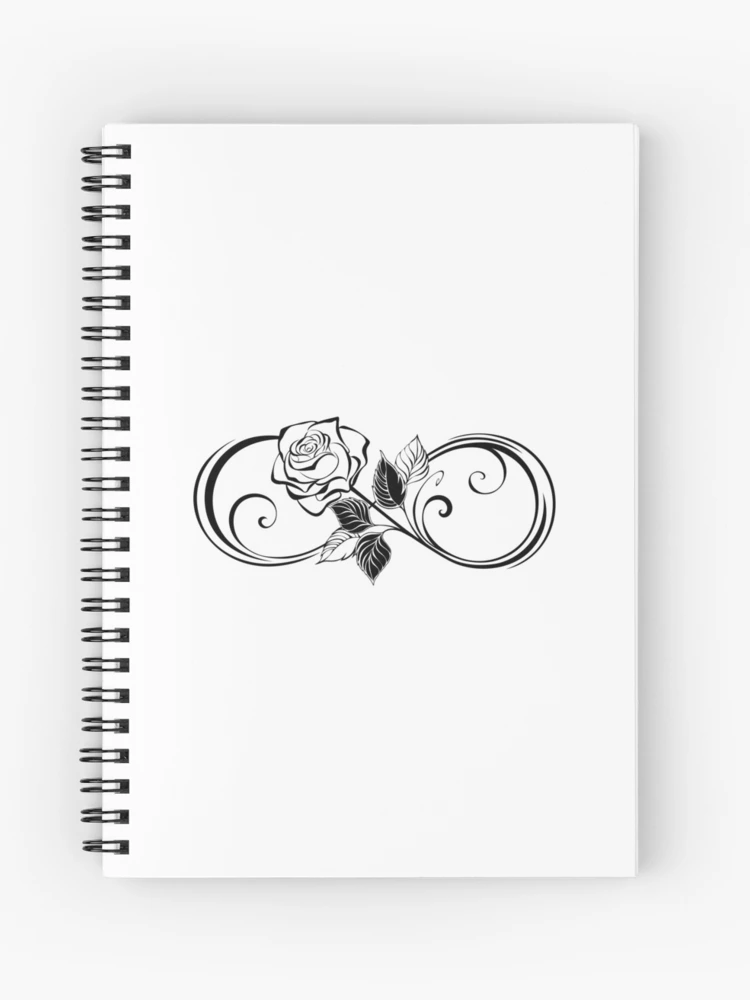 Cahier à spirale for Sale avec l'œuvre « SYMBOLE ALLEMAND AUTOBAHN A1 AU  DESIGN FISSURÉ » de l'artiste SUBGIRL