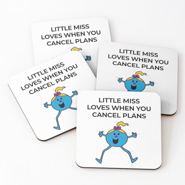 Item preview, Little miss is an introvert and loves when you cancel plans designed and sold by Asetheticde.