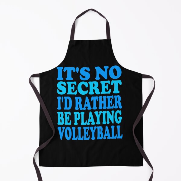 Item preview, It's No Secret I'd Rather Be Playing Volleyball Sticker designed and sold by gusplawn5.