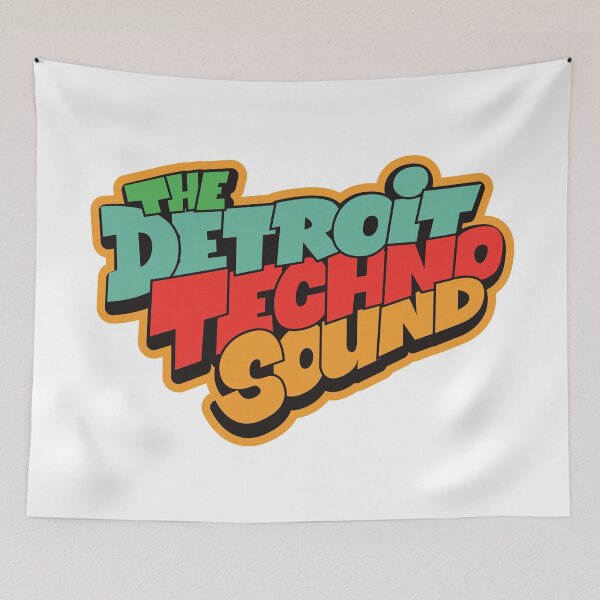 Item preview, The Detroit Techno Sound - Detroit techno design designed and sold by Boogosh.