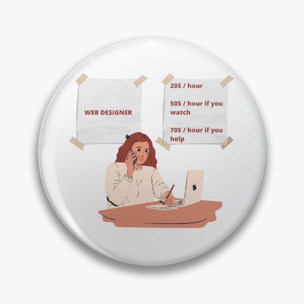 Item preview, Web Designer Gift UX Designer Joke UI Designer Meme designed and sold by ohsheep.