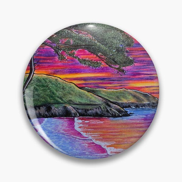 Item preview, Caswell sunset (Gower Peninsula)  designed and sold by Karen Elaine Evans.