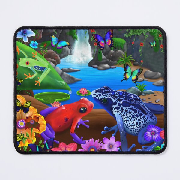 Item preview, Jungle Frogs designed and sold by GeraldNewtonArt.