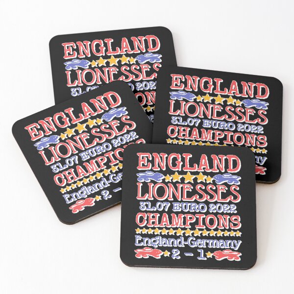 Item preview, Champions 2022 England Lionesses Women's Football Fun White Shadow Design designed and sold by TrulyEpoque.