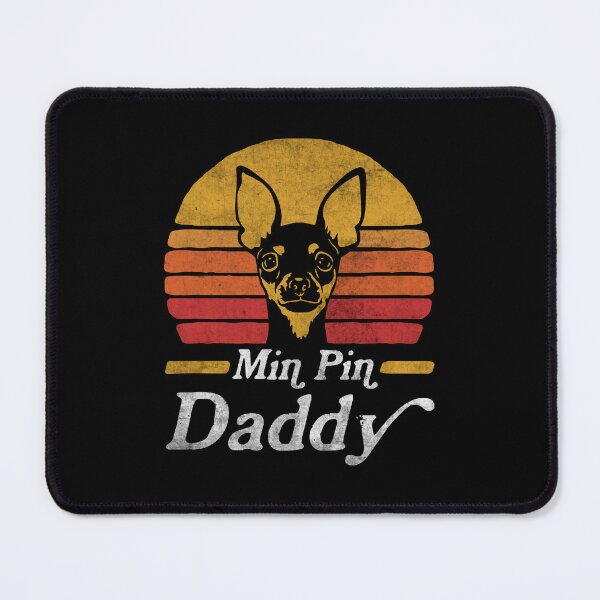 Item preview, Retro Vintage Miniature Pinscher Daddy designed and sold by More Cute Dogs.