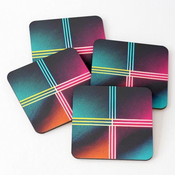 Item preview, Neon geo pattern designed and sold by GabrielMadrasse.