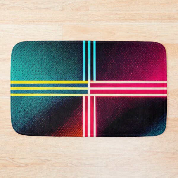 Item preview, Neon geo pattern designed and sold by GabrielMadrasse.