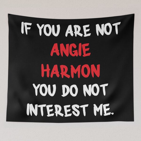 Item preview, Angie Harmon - If You Are Not designed and sold by 2Girls1Shirt.
