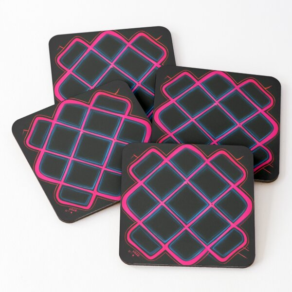 Item preview, Neon geo pattern designed and sold by GabrielMadrasse.