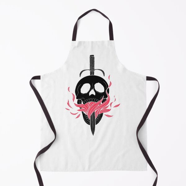 Item preview, Black Skull and Flames designed and sold by Chris Kirkby.