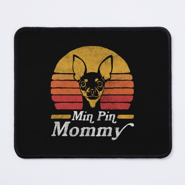 Item preview, Retro Vintage Miniature Pinscher Mommy designed and sold by More Cute Dogs.