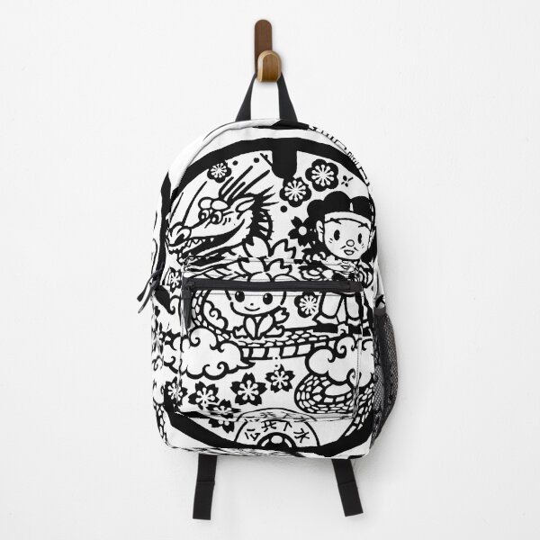 Item preview, Mythical dragon on manhole in Japan - Black designed and sold by mattraski.