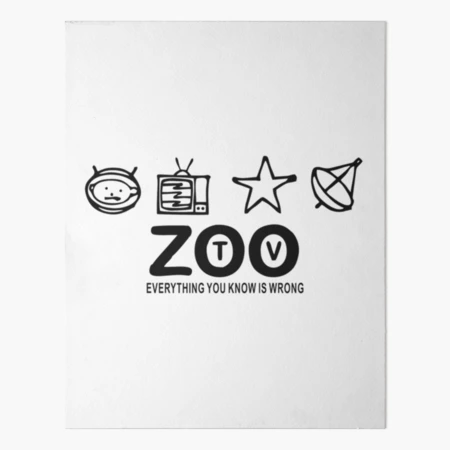 ZOO TV Tour/ユーツー/アートポスター U2 signed Zoo TV tour poster (1992-1993)