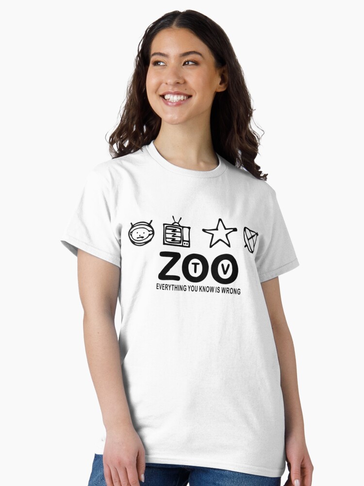 Thumbnail 1 of 7, Classic T-Shirt, U2 - Zoo TV. designed and sold by NadiaShopUS.