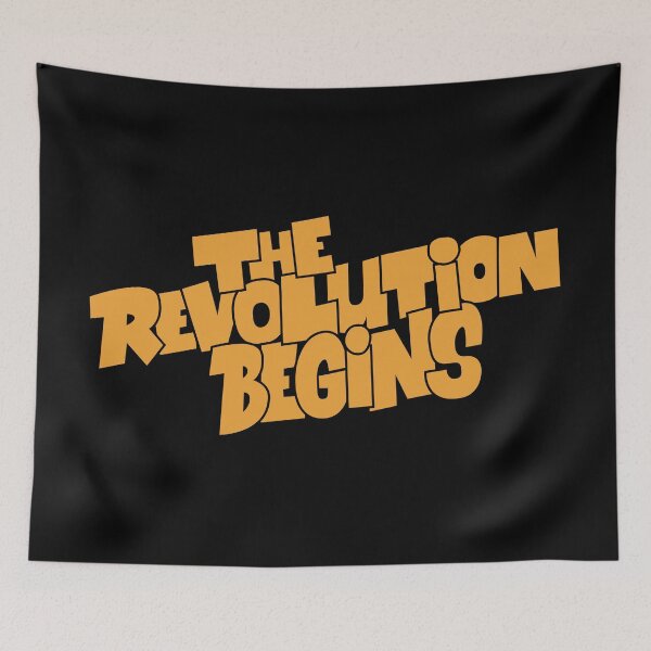 Item preview, The Revolution begins - The uprising is coming designed and sold by Boogosh.