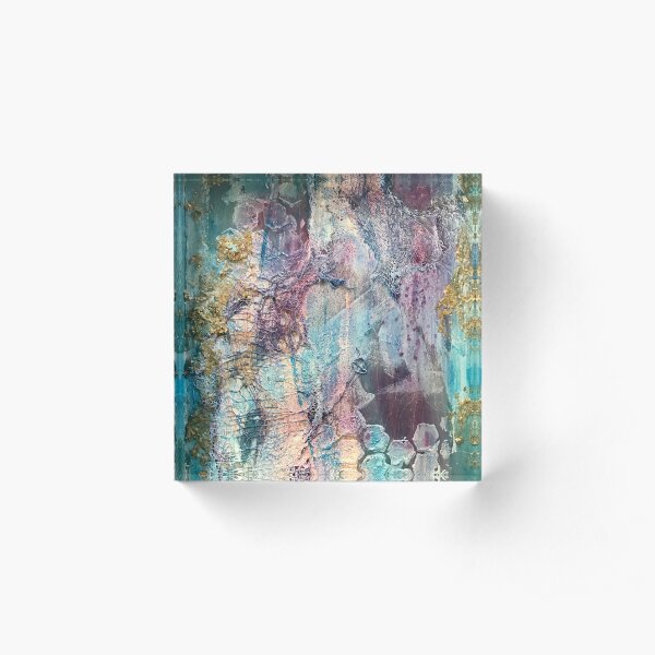 "Down Deep" Acrylic Block